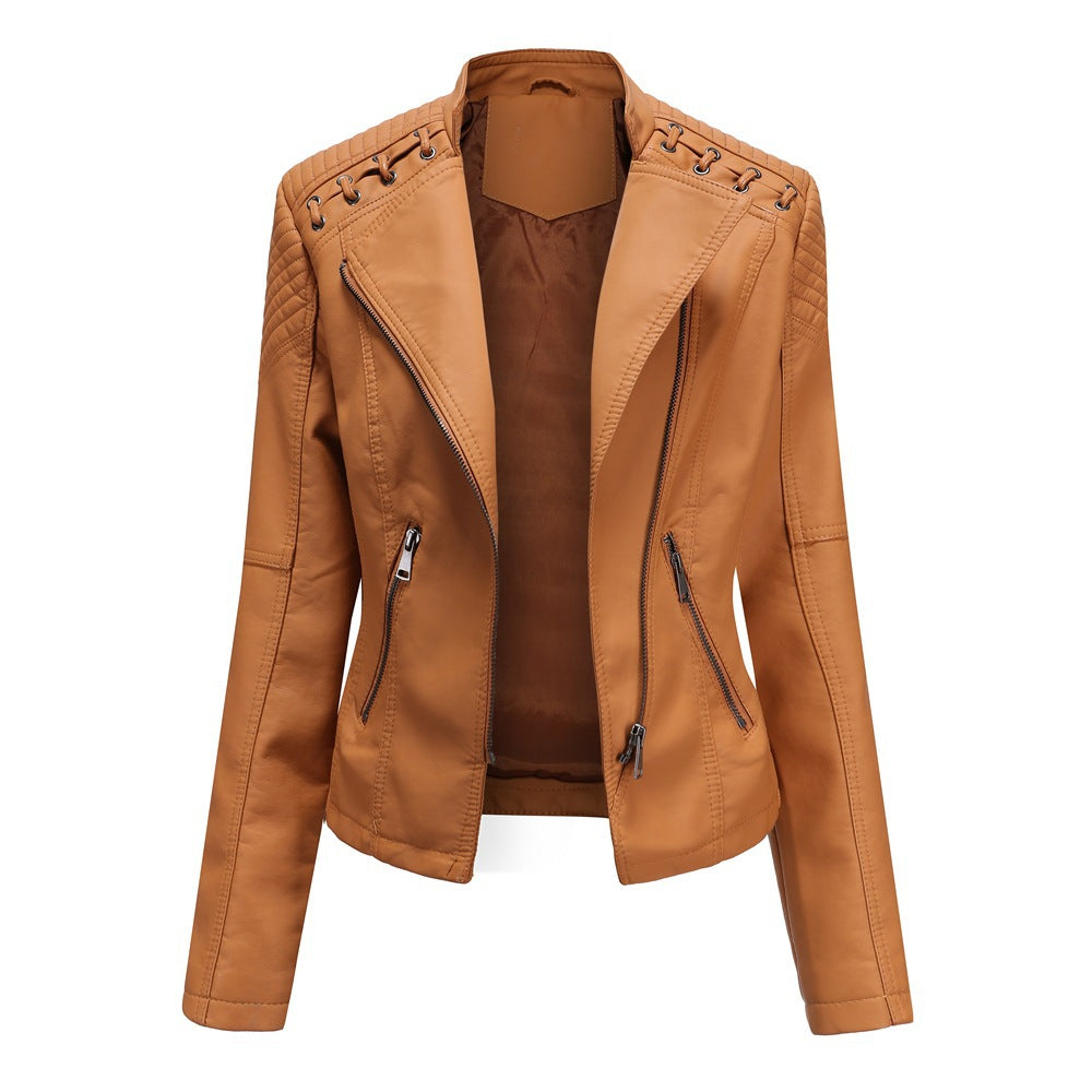 Women's Leather Short Jacket Women's Leather Short Jacket